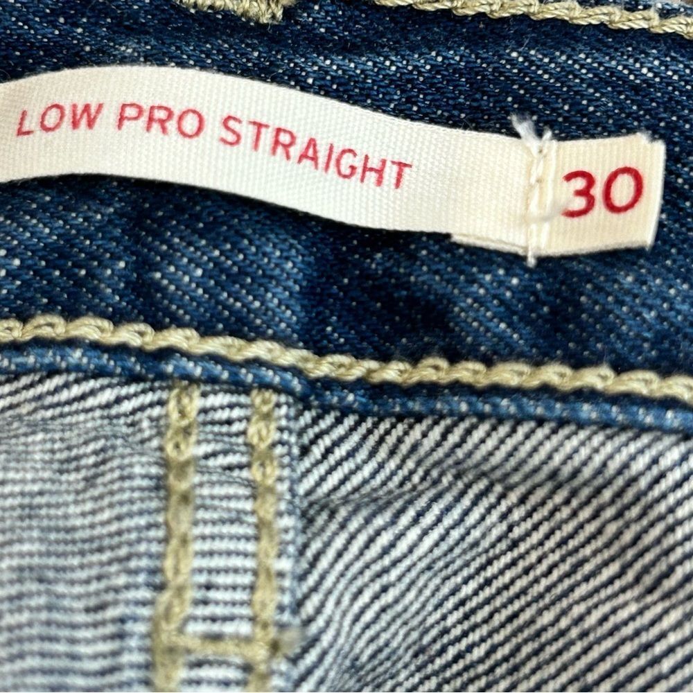 Levi’s low pro Straight-Leg Women’s Jeans in Dark Blue size 30 - Picture 6 of 7